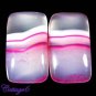 Certfied 31.10Cts. NATURAL ONYX AGATE MATCHED PAIR CABOCHON GEMSTONE C6-06