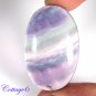 Certified 49.97Cts. NATURAL  FLUORITE OVAL SHAPE CABOCHON GEMSTONE C6-953