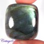 Certfied 52.70Cts. NATURAL BLUE FIRE LABRADORITE CUSHION SHAPE CABOCHON GEMSTONE C6-963