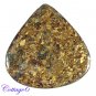 Certfied  56.66Cts. NATURAL BRONZITE PEAR SHAPE CABOCHON GEMSTONE C6-908