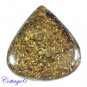 Certfied  56.66Cts. NATURAL BRONZITE PEAR SHAPE CABOCHON GEMSTONE C6-908