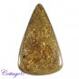 Certfied 44.23Cts. NATURAL BRONZITE PEAR SHAPE CABOCHON GEMSTONE C6-902