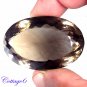 Certified 195.40Cts. NATURAL BROWN SMOKY QUARTZ OVAL SHAPE CUT GEMSTONE C6-2304