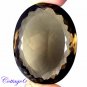 Certified 210.25Cts. NATURAL BROWN SMOKY QUARTZ OVAL SHAPE CUT GEMSTONE C6-2308
