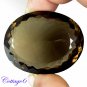 Certified 210.25Cts. NATURAL BROWN SMOKY QUARTZ OVAL SHAPE CUT GEMSTONE C6-2308