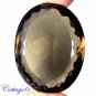 Certified 210.25Cts. NATURAL BROWN SMOKY QUARTZ OVAL SHAPE CUT GEMSTONE C6-2308