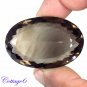 Certified 183.47Cts. NATURAL BROWN SMOKY QUARTZ OVAL SHAPE CUT GEMSTONE C6-2306