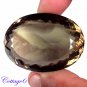 Certified ! 202.25Cts. NATURAL BROWN SMOKY QUARTZ OVAL SHAPE CUT GEMSTONE C6-2305