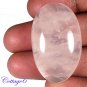 Certified 69.90Cts. NATURAL BABY PINK ROSE QUARTZ CABOCHON GEMSTONE C6-885