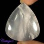 Certified 79.05Cts. NATURAL BABY PINK ROSE QUARTZ CABOCHON GEMSTONE C6-883