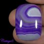 Certified 32.40Cts. NATURAL MULTI ONYX AGATE CABOCHON GEMSTONE AFRICA C6-981