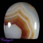 Certifiede 44.67Cts. NATURAL MULTI ONYX AGATE CABOCHON GEMSTONE AFRICA C6-974