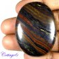 Certified 115.33Cts. NATURAL IRON TIGER CABOCHON GEMSTONE C6-924