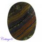 Certified 115.33Cts. NATURAL IRON TIGER CABOCHON GEMSTONE C6-924