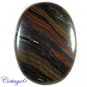 Certified 115.33Cts. NATURAL IRON TIGER CABOCHON GEMSTONE C6-924