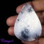 Certified 93.77Cts. NATURAL DENDRITE OPAL MERLINITE PEAR SHAPE CABOCHON GEMSTONE C6-2132