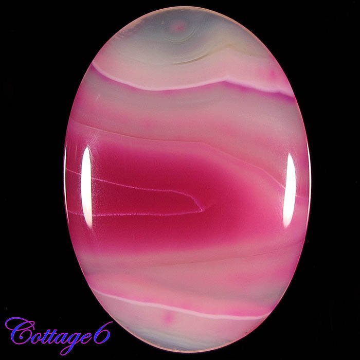 Certified 24.95Cts. NATURAL MULTI ONYX AGATE CABOCHON GEMSTONE AFRICA C6-975