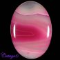 Certified 24.95Cts. NATURAL MULTI ONYX AGATE CABOCHON GEMSTONE AFRICA C6-975