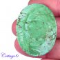 cERTIFIED ! 67.78Cts. NATURAL GREEN TIBET TURQUOISE OVAL CABOCHON GEMSTONE C6-2123
