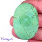 cERTIFIED AA!! 80.08Cts. NATURAL GREEN TIBET TURQUOISE OVAL CABOCHON GEMSTONE C6-2122