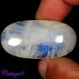 Certified  66.55Cts. NATURAL RAINBOW MOONSTONE OVAL CABOCHON GEMSTONE C6-2300