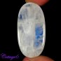 Certified  66.55Cts. NATURAL RAINBOW MOONSTONE OVAL CABOCHON GEMSTONE C6-2300