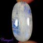 Certified  66.55Cts. NATURAL RAINBOW MOONSTONE OVAL CABOCHON GEMSTONE C6-2300
