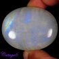 Certified  224.05Cts. NATURAL RAINBOW MOONSTONE OVAL CABOCHON GEMSTONE C6-2295