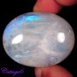 Certified ! 205.55Cts. NATURAL RAINBOW MOONSTONE OVAL CABOCHON GEMSTONE C6-2299