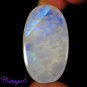 Certified  119.50Cts. NATURAL RAINBOW MOONSTONE OVAL CABOCHON GEMSTONE C6-2292