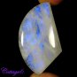 Certified AA +++ 100.40Cts. NATURAL RAINBOW MOONSTONE FANCY CABOCHON GEMSTONE C6-2294