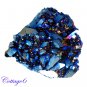Certified 228.05Cts. NATURAL CHATOYANT BLUE SUNSHINE DRUZY CABOCHON GEMSTONE C6-26