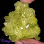 Certified AAA+++ 235.35Cts. NATURAL YELLOW SUNSHINE DRUZY CABOCHON GEMSTONE AFRICA C6-78