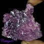 Certified 172.25Cts. HUGE !! NATURAL PURPLE SUNSHINE DRUZY CABOCHON GEMSTONE C6-69