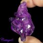 Certified 149.60Cts. NATURAL PURPLE SUNSHINE DRUZY FANCY CABOCHON GEMSTONE C6-50