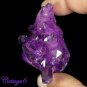 Certified 149.60Cts. NATURAL PURPLE SUNSHINE DRUZY FANCY CABOCHON GEMSTONE C6-50