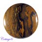 Certified ! 283.23Cts. NATURAL IRON TIGER CABOCHON GEMSTONE C6-2226