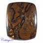 Certified 235.55Cts. NATURAL IRON TIGER CABOCHON GEMSTONE C6-2216