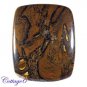 Certified 235.55Cts. NATURAL IRON TIGER CABOCHON GEMSTONE C6-2216