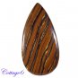 Certified 140.47Cts. NATURAL IRON TIGER CABOCHON GEMSTONE C6-2227