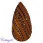 Certified 140.47Cts. NATURAL IRON TIGER CABOCHON GEMSTONE C6-2227