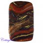 Certified ! 202.96Cts. NATURAL IRON TIGER CABOCHON GEMSTONE C6-2231