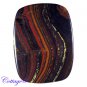 Certified 153.56Cts. NATURAL IRON TIGER CABOCHON GEMSTONE C6-2217