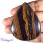 Certified 204.05Cts. NATURAL IRON TIGER CABOCHON GEMSTONE C6-2224