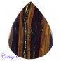 Certified 204.05Cts. NATURAL IRON TIGER CABOCHON GEMSTONE C6-2224