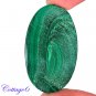 Certified 95.81Cts. NATURAL GREEN MALACHITE CABOCHON GEMSTONE C6 131