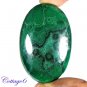 Certified 116.43Cts. NATURAL GREEN MALACHITE CABOCHON GEMSTONE C6 186