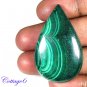 Certified 87.26Cts. NATURAL GREEN MALACHITE CABOCHON GEMSTONE C6 130