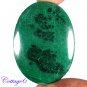 Certified 112.03Cts. NATURAL GREEN MALACHITE CABOCHON GEMSTONE C6 173