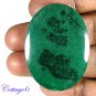 Certified 112.03Cts. NATURAL GREEN MALACHITE CABOCHON GEMSTONE C6 173